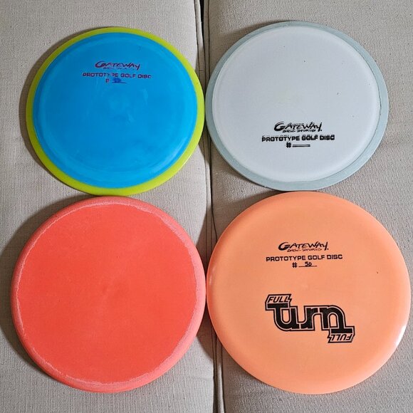 Gateway Disc Sports 4 Disc Prototype Set 160-172 grams - Picture 1 of 6